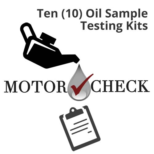 10 Motor Check Oil Sample Testing Kits