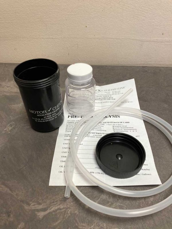 Motor Check Oil Analysis Test Kit